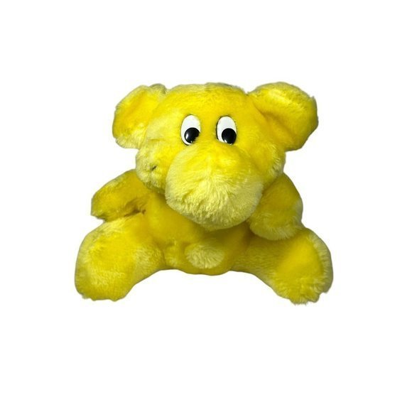 Kodak Kolorkins Shutter Plush Stuffed Animal Yellow Advertising Vintage 1980s 9" - Picture 6 of 6